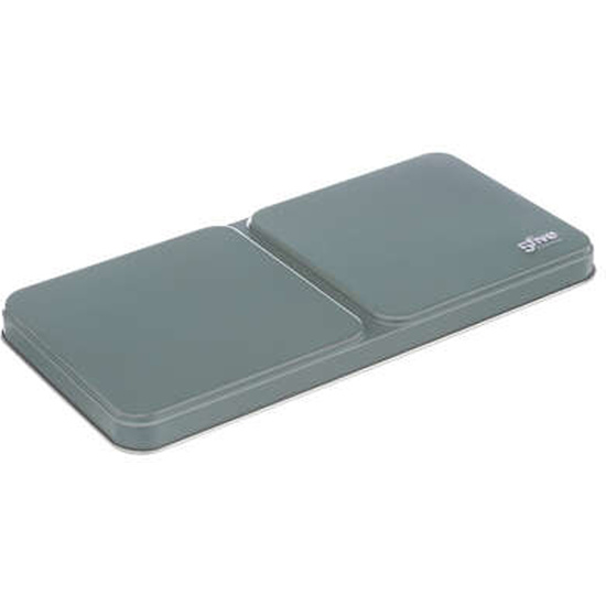 2x caja de almacenamiento color verde con medidor  para verter: caja 1kg + caja 2kg