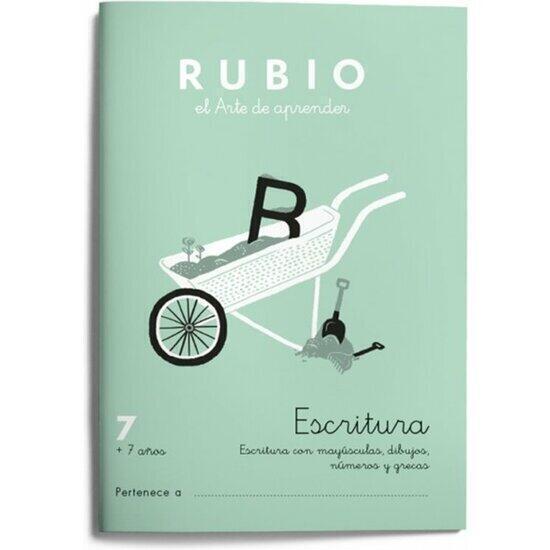 Cuaderno rubio escrituta nº7