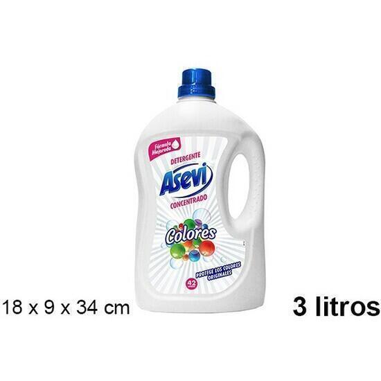 Detergente asevi colores 3 l