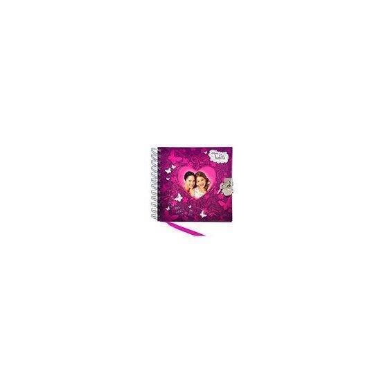 Diario violetta disney candado - diseños surtidos