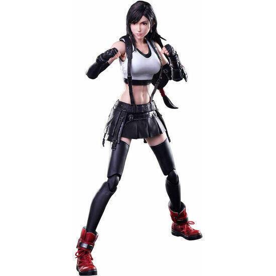 Figura tifa lockhart final fantasy vii remake play arts kai 25cm