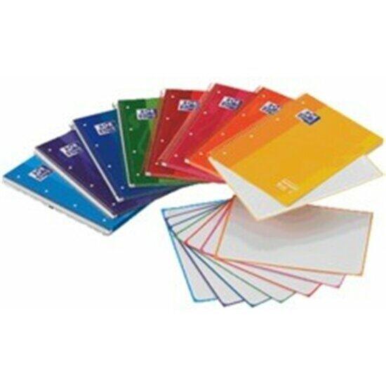 Libreta oxford a4 - cuadros - fucsia