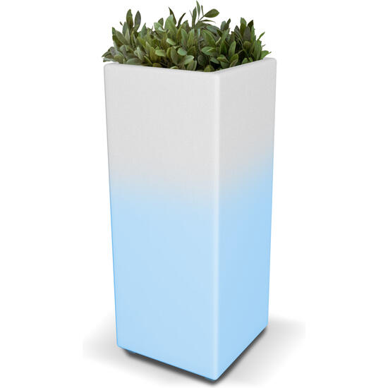 Macetero decorativo jardin 110x45cm rgb 16 colores