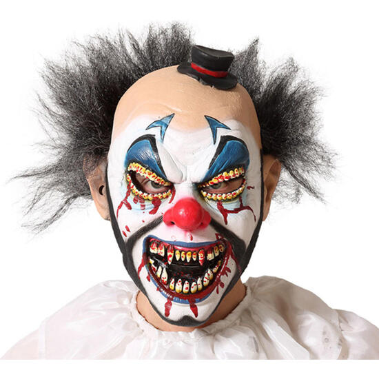Mascara halloween payaso malefico latex