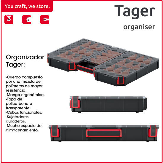 Organizador multifuncional kistenberg tager