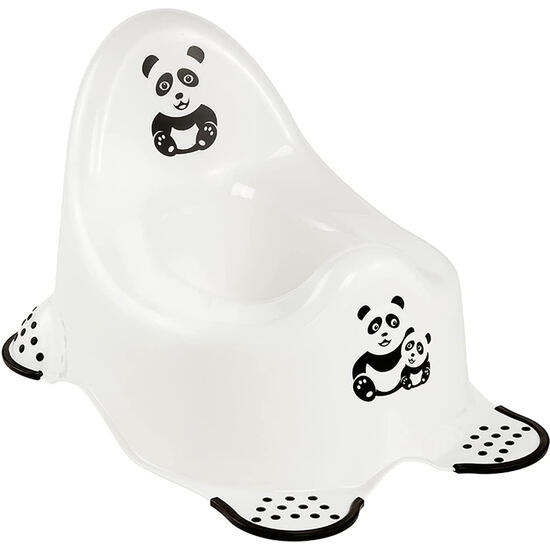 Orinal infantil panda, a partir de 18 meses hasta aprox. 3 años, antideslizante, color bla