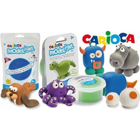 Pasta carioca modelight 50 gr monocolor - verde claro