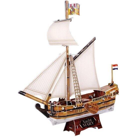 Puzzle 3d yacht mary de 83 piezas