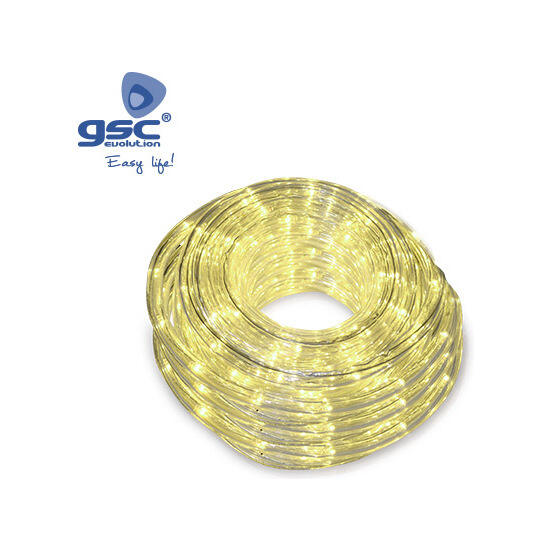 Rollo 48m tubo flexible 8 funciones amarillo