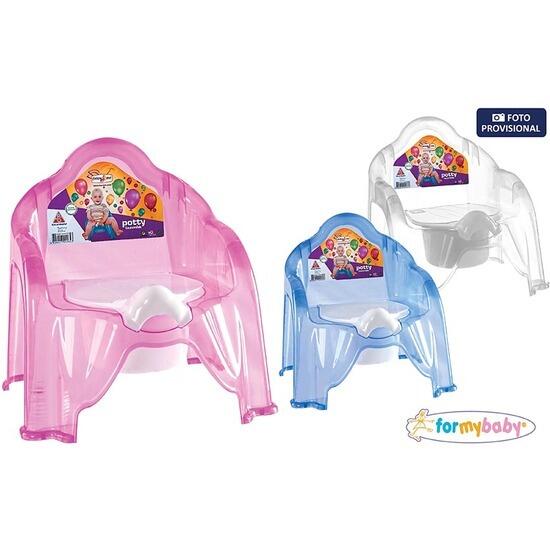 Silla wc bebe transparente formybaby - colores surtidos