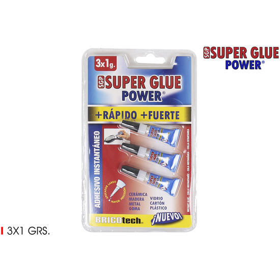Super glue power 3x1grs