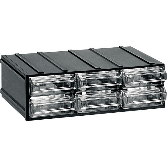 Unidad de almacenaje modular de plástico l192xp148xh 63 mm