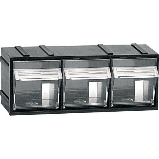 Unidad de almacenamiento modular de plástico 192x60x77 mm