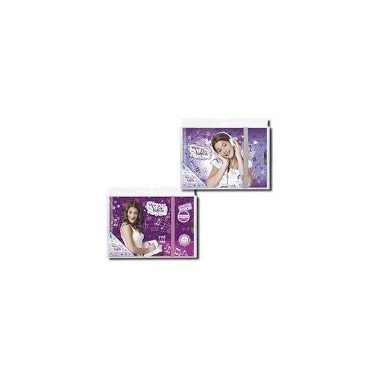 Violetta - diario con goma 19x14cm