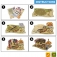 Puzzle 3d atracción circo -50 pcs - tamaño montado: 17cm x 12cm x 7.5cm