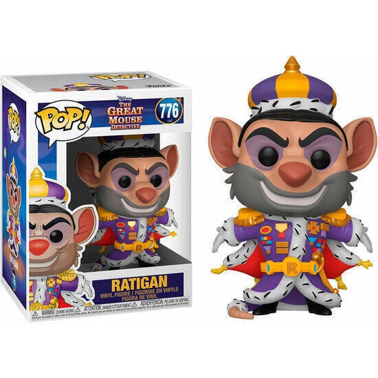 Figura pop disney the great mouse detective ratigan