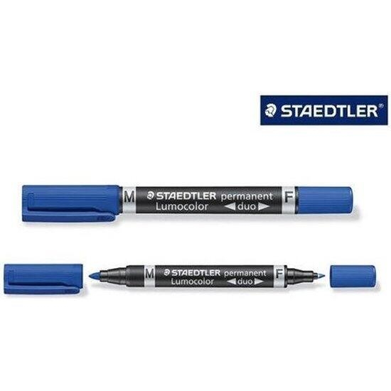 Rotulador permanente staedtler lumocolor duo